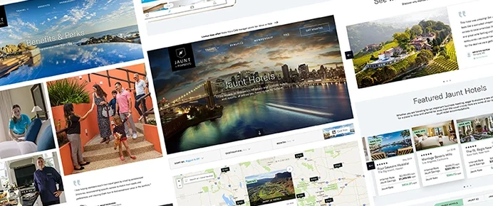 Custom WordPress solutions for luxury travel.